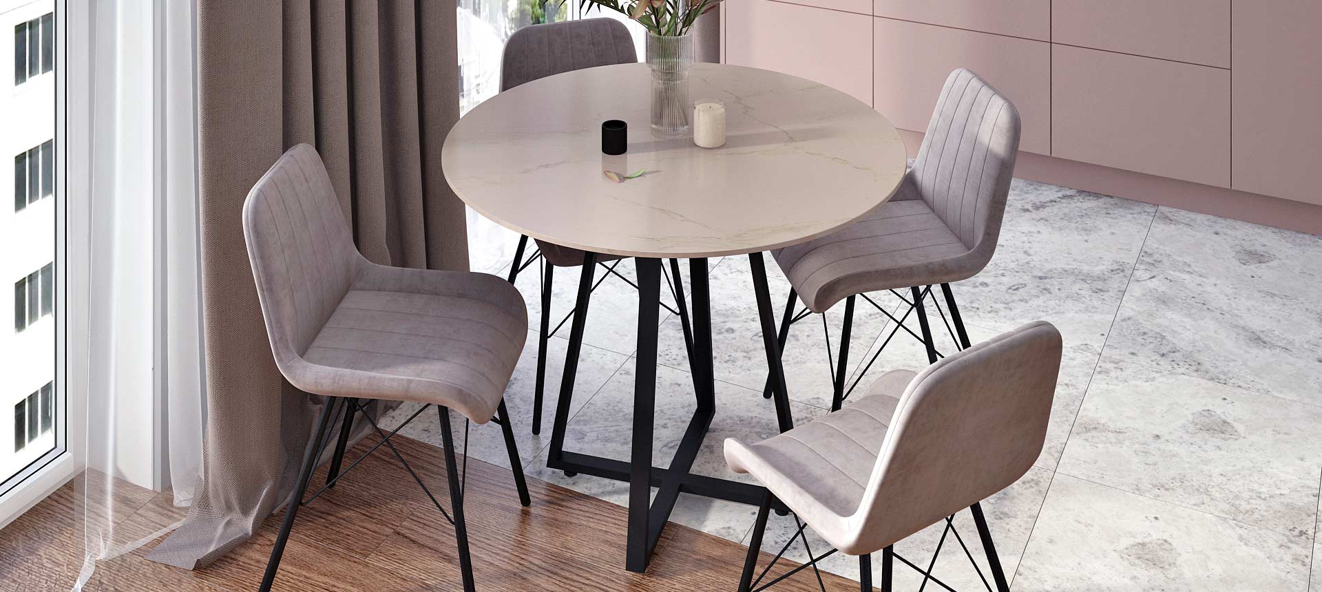 искусственный камень цвет Мрамор бежевый